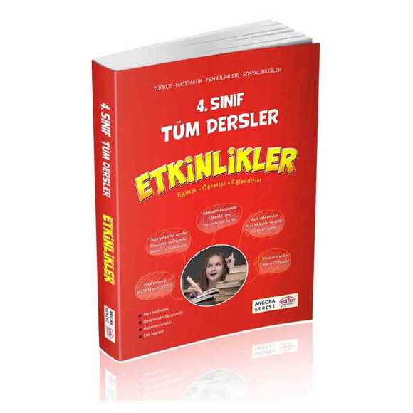 Editör 4. Sınıf Angora Tüm Dersler Etkinlikler