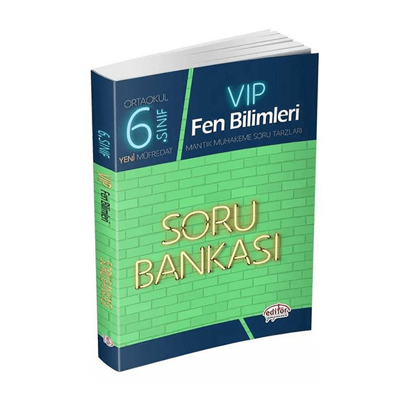 Editör 6. Sınıf VIP Fen Bilimleri Soru Bankası