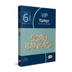 Editör Yayınları - Editör 6. Sınıf VIP Türkçe Soru Bankası
