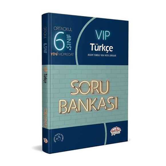 Editör 6. Sınıf VIP Türkçe Soru Bankası