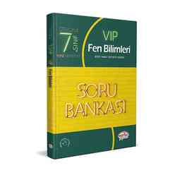 Editör Yayınları - Editör 7. Sınıf VIP Fen Bilimleri Soru Bankası