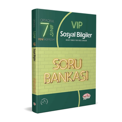 Editör 7. Sınıf VIP Sosyal Bilgiler Soru Bankası - Thumbnail