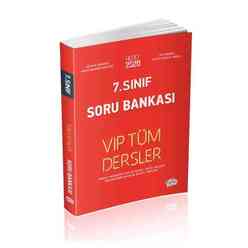 Editör 7. Sınıf VIP Tüm Dersler Soru Bankası Kırmızı Kitap - Thumbnail
