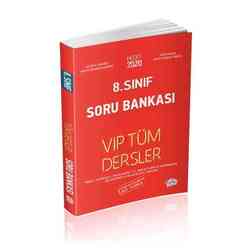 Editör 8. Sınıf VIP Tüm Dersler Soru Bankası Kırmızı Kitap - Thumbnail