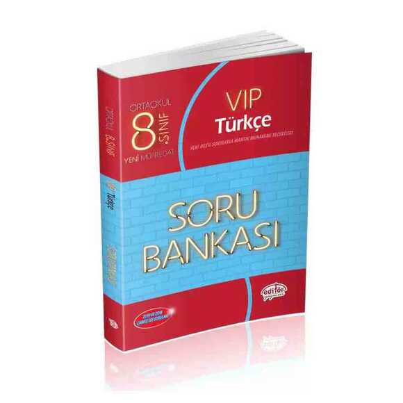 Editör 8. Sınıf Vip Türkçe Soru Bankası