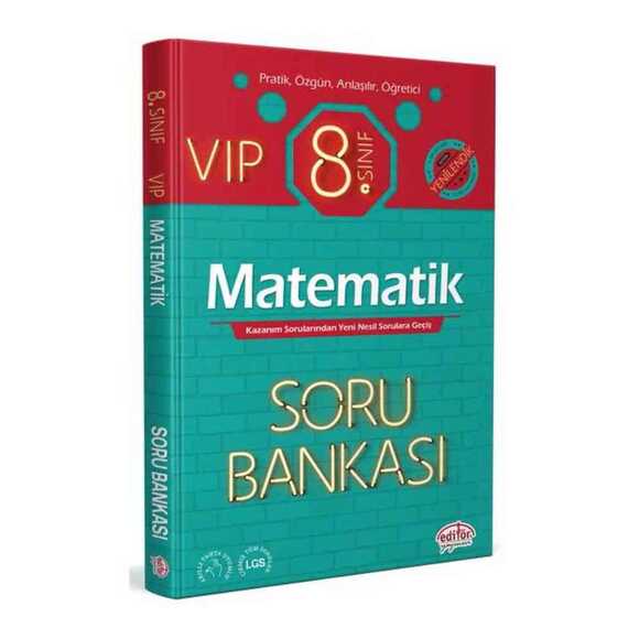 Editör 8.Sınıf Matematik Soru Bankası