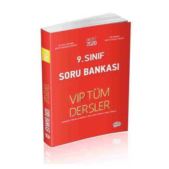 Editör 9. Sınıf Tüm Dersler Soru Bankası