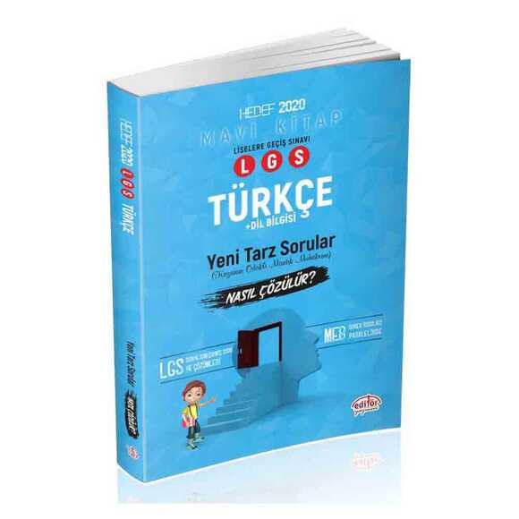 Editör LGS Türkçe Mantık Muhakame Mavi Kitap