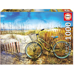 Educa Bike in The Dunes 1000 Parça Puzzle 17657 - Thumbnail