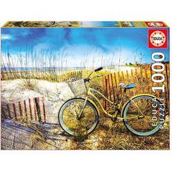 Heidi Educa - Educa Bike in The Dunes 1000 Parça Puzzle 17657