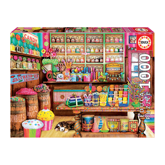 Educa Candy Shop 1000 Parça Puzzle 17104