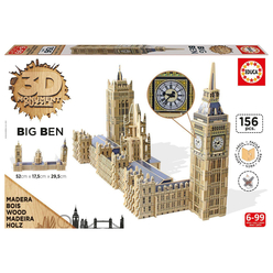 Heidi Educa - Educa Monument Big Ben And The Parliament 156 Parça 3D Puzzle 16971