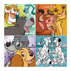 Educa Progressive Disney Animals Puzzle - Thumbnail