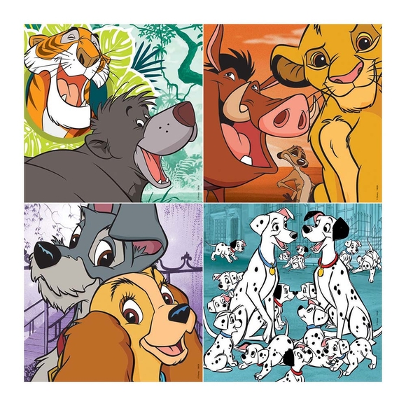 Educa Progressive Disney Animals Puzzle