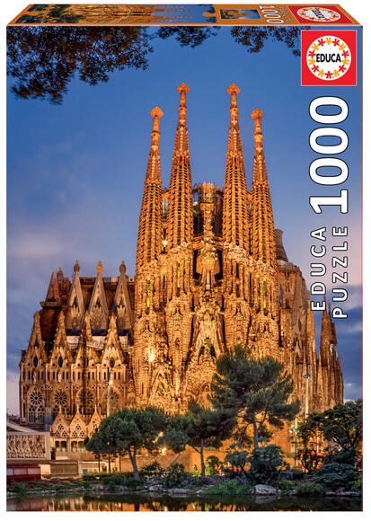 Educa Puzzle 1000 Sagrada Familia 17097