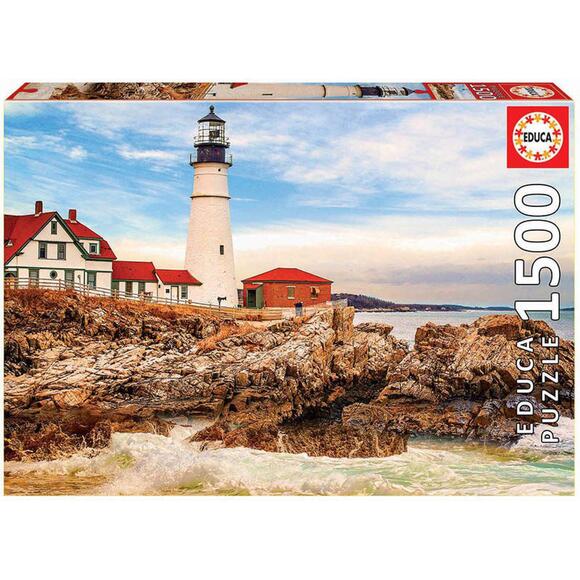 Educa Puzzle 1500 Rocky Lighthouse 17978