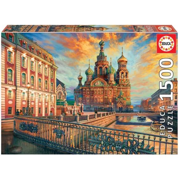 Educa Puzzle 1500 St. Petersburg 18501