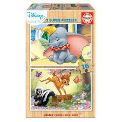 Agt Educa - Educa Puzzle Disney Animals 2X16 18079
