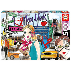 Heidi Educa - Educa Take Me to New York 500 Parça Puzzle 17649