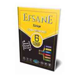 Efsane Yayınevi - Efsane 6. Sınıf Efsane Türkçe Soru Bankası 