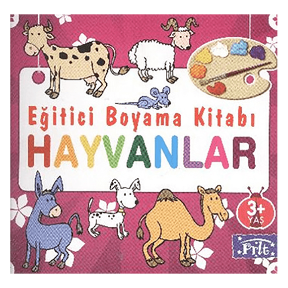 Eğitici Boyama Kitabı - Hayvanlar