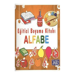 Eğitici Boyama Kitapları - Alfabe - Thumbnail