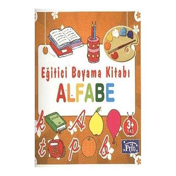 Eğitici Boyama Kitapları - Alfabe