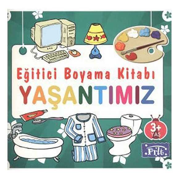 Eğitici Boyama Kitapları - Yaşantımız