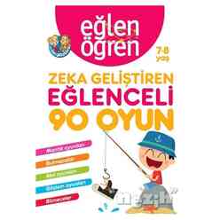 Dstil Yayınevi - Eğlen Öğren 7-8 Yaş - Zeka Geliştiren Eğlenceli 90 Oyun