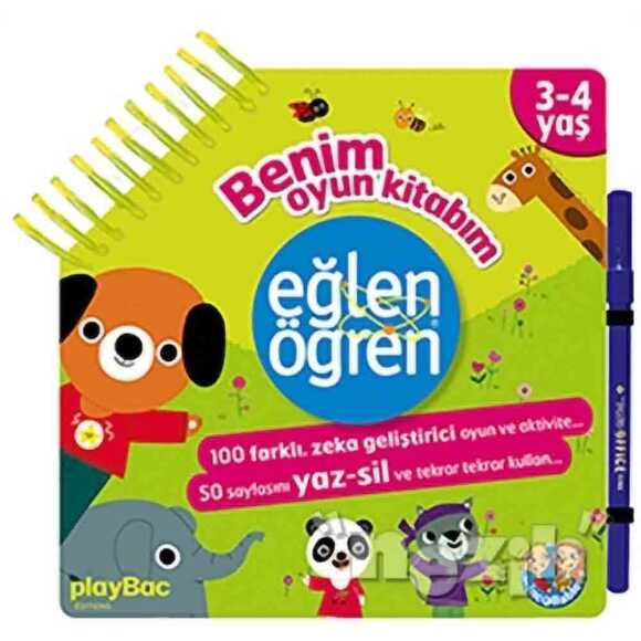 Eğlen Öğren Benim Oyun Kitabım 3-4 yaş