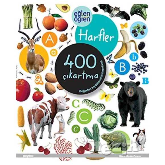 Eğlen Öğren Harfler 400 Çıkartma