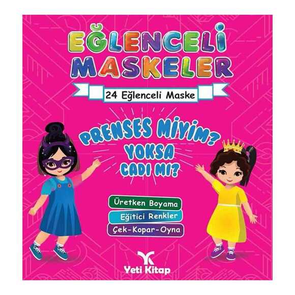 Eğlenceli Maskeler Prenses Miyim Yoksa Cadı Mı