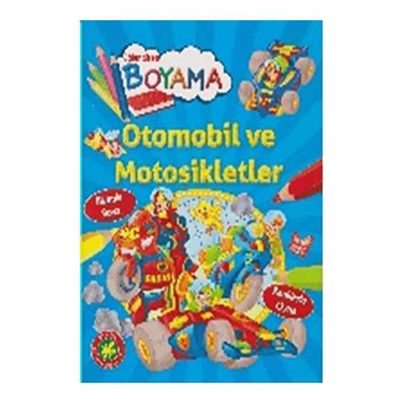 Eğlendiren Boyama Otomobil ve Motosikletler