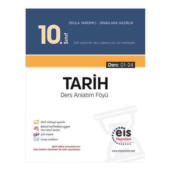 Eis 10. Sınıf Tarih Ders Anlatım Föyleri