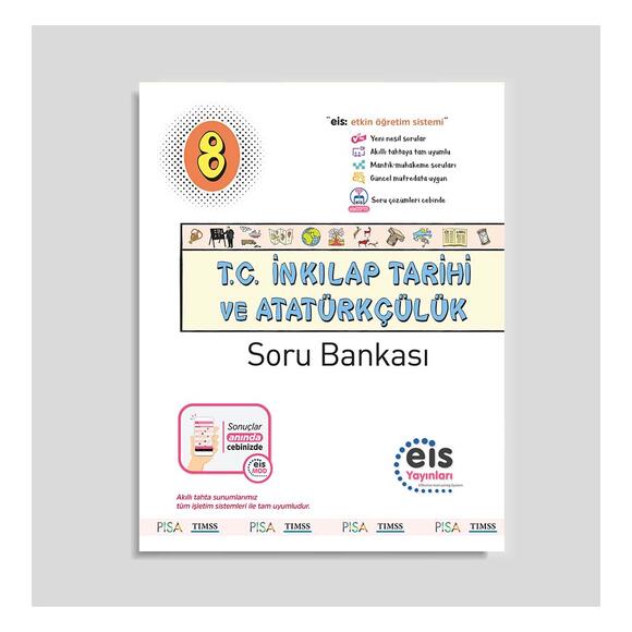 Eis 8.Sınıf T.C. İnkılap Tarihi ve Atatürkçülük Soru Bankası