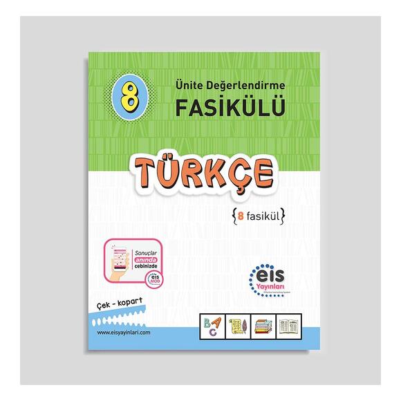 Eis 8.Sınıf Ünite Değerlendirme Fasikülü (18 ) Türkçe