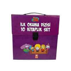 Eksik Parça Yayınları - Eksik Parça Kral Şakir Çantal Set (10 Kitap Takm) - Mor