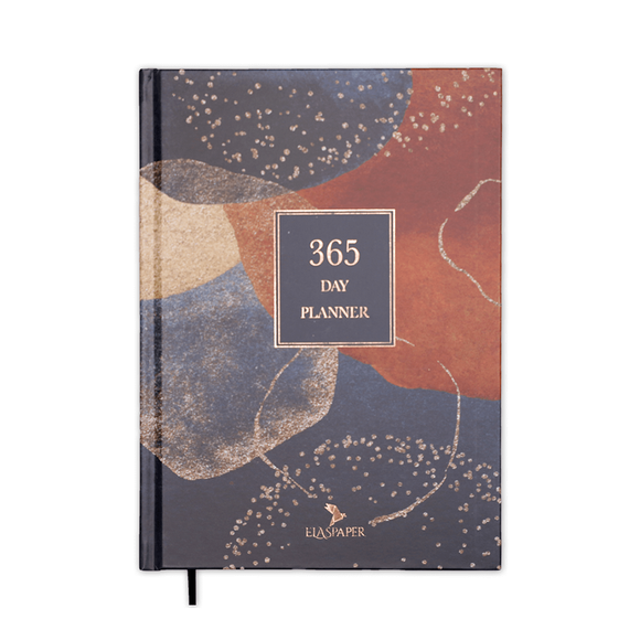 Ela’s Paper  365 Day Planner Terracotta Ciltli Planlayıcı