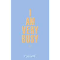 Ela’s Paper Defter & Planlayıcı I Am Very Busy Pastel Mavi - Thumbnail