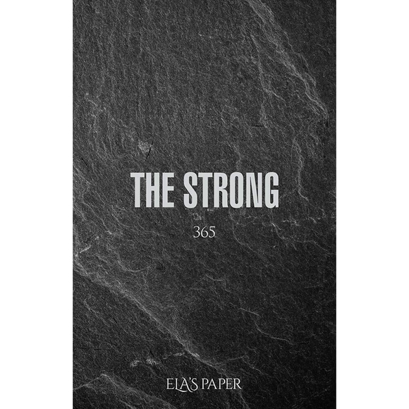 Ela’s Paper Defter & Planlayıcı The Strong Koyu Gri