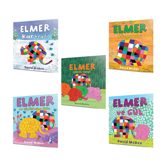 Elmer In Komik Dünyası 5 Li Set