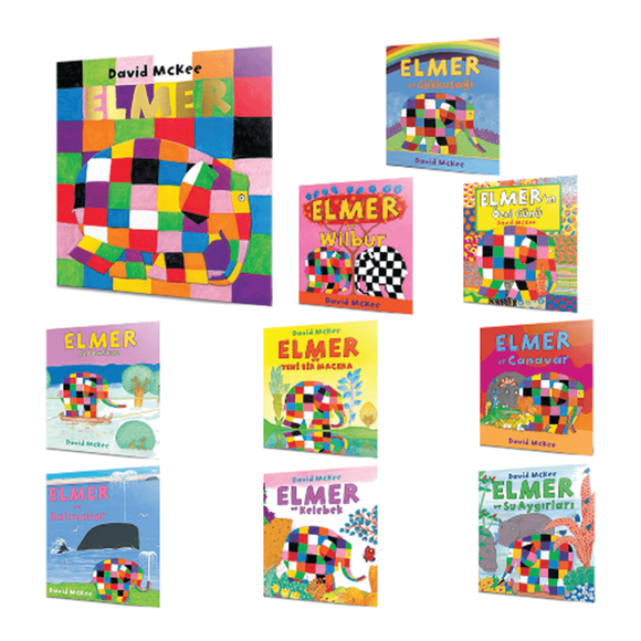 Elmer In Renkli Dünyası 10 Lu Set