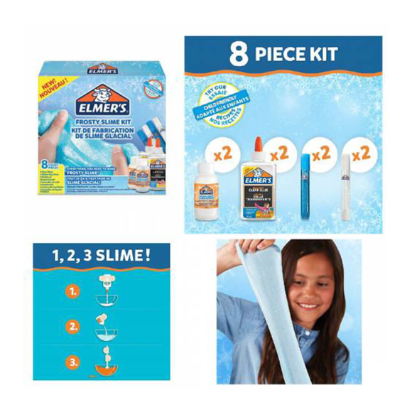 Elmer's Frosty Slime Kit Başlangıç Seti 2077254