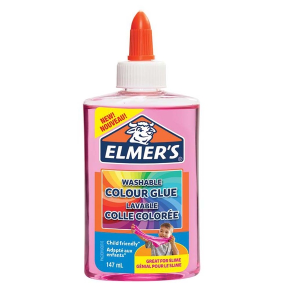 Elmer’s Şeffaf Renkli Sıvı Yapıştırıcı Pembe 147 ml 2109496
