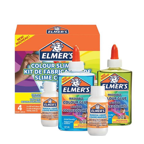Elmer’s Slime Set Renkli Şeffaf 2109494