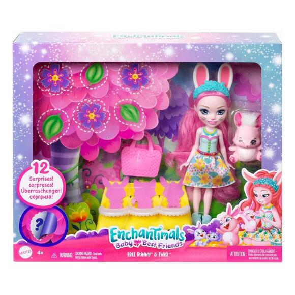 Enchantimals Bestie Reveal Yakın Arkadaş Bebekler HLK83