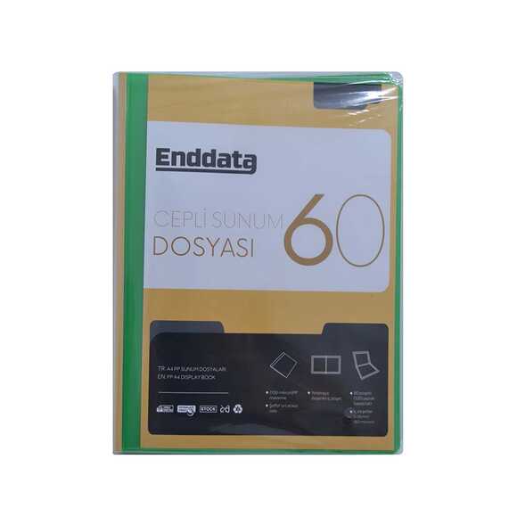 Enddata Ön Cepli Sunum Dosyası 60’lı Yeşil 1260-19
