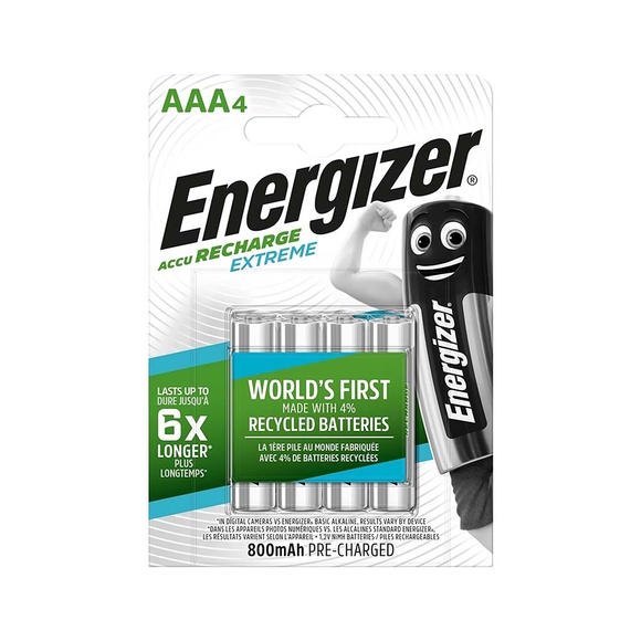 Energizer Extreme Rech 800mh AAA 4’lü ESE3A48
