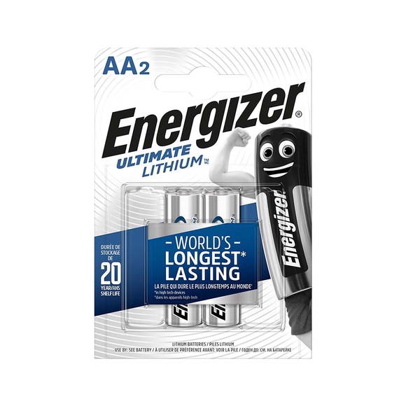 Energizer Lithium AA Kalem Pil 2 li Blister 