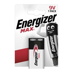 Energizer Max 9V Pil 6LR-61 - Thumbnail